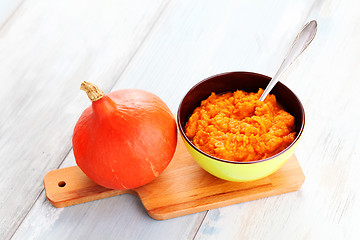 Image showing pumpkin puree