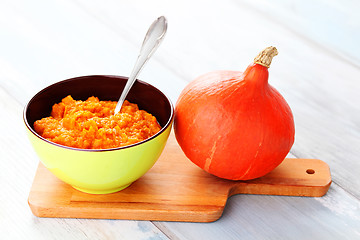 Image showing pumpkin puree