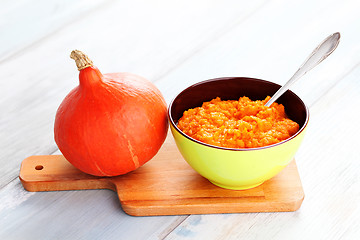 Image showing pumpkin puree