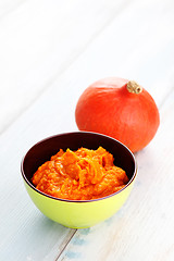 Image showing pumpkin puree