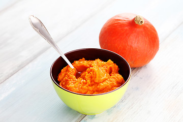 Image showing pumpkin puree