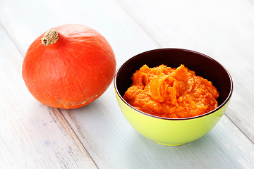 Image showing pumpkin puree