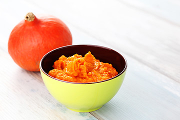 Image showing pumpkin puree