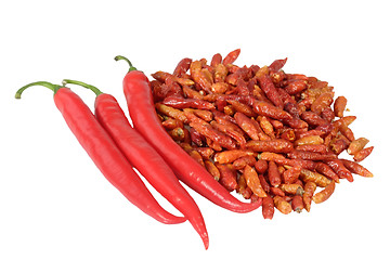 Image showing Hot chilies