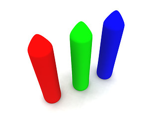 Image showing RGB - Crayons