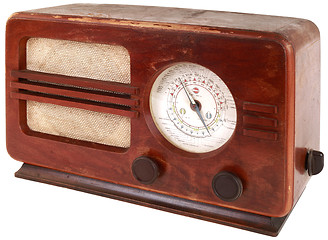 Image showing Old Radio Cutout