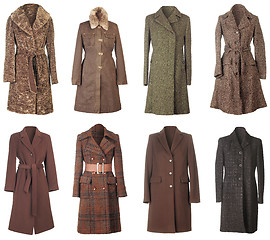 Image showing Winter Coats Cutout