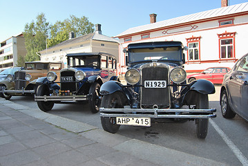 Image showing Retro Cars