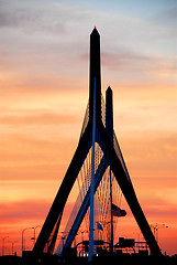 Image showing Zakim bridge Boston