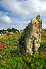 Image showing Megalithic monuments in Brittany