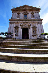 Image showing  italy  lombardy     in  the caronno varesino  old   church  clo