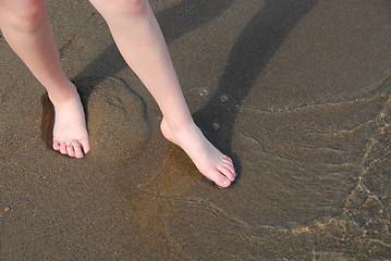 Image showing Testing water