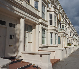 Image showing Terraced Houses in London