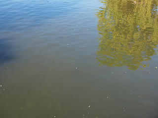 Image showing Blue water background