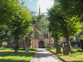 Image showing Holy Trinity church in Stratford upon Avon