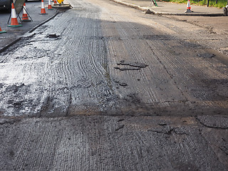 Image showing Road paving