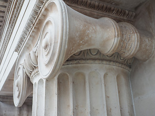 Image showing Ionic capital