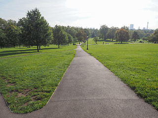 Image showing Primrose Hill in London