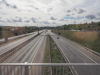 Image showing Motorway in London