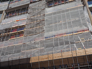 Image showing Scaffolding for building