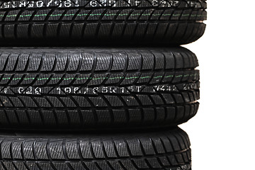 Image showing Car tire