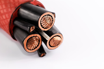 Image showing High voltage cable