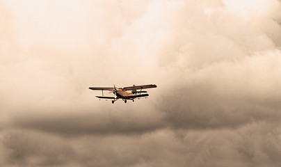 Image showing Plane on the sky