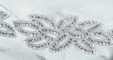 Image showing Wedding dress belt