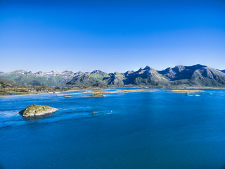 Image showing Lofoten mountains