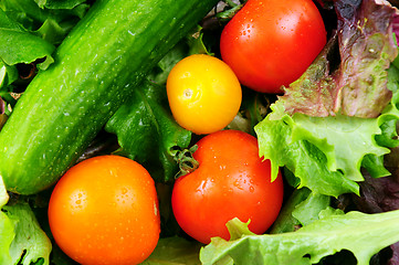 Image showing Fresh vegetables