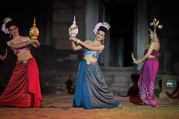 Image showing ASIA THAILAND ISAN KHORAT PHIMAI KHMER TEMPLE