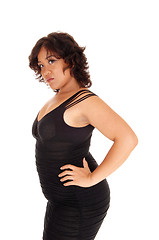 Image showing Closeup of a plus sizes woman.