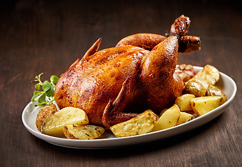 Image showing roasted chicken 