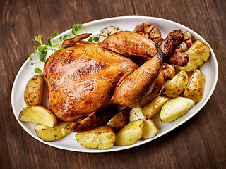 Image showing roasted chicken
