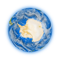 Image showing Antarctica on planet Earth