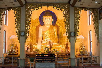 Image showing Buddha image in Labutta, Myanmar