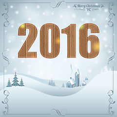 Image showing New Year Background