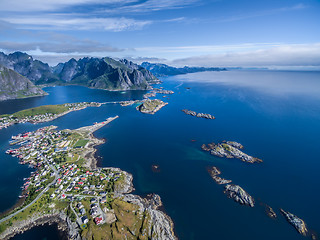 Image showing Reine on Lofoten