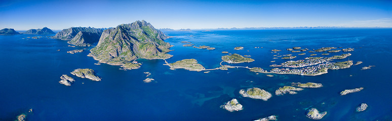 Image showing Henningsvaer in Norway