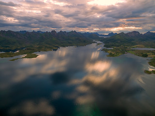 Image showing Norwegian coast