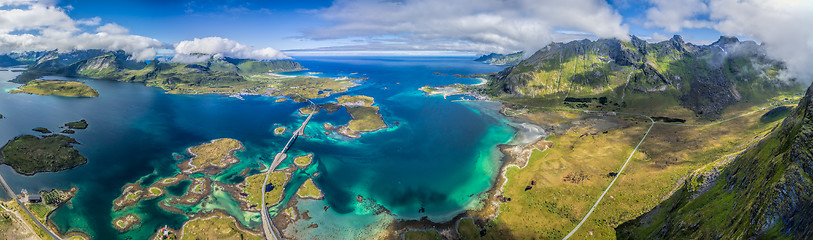 Image showing Lofoten panorama