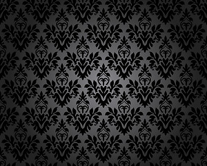 Image showing Damask Seamless Pattern