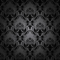 Image showing Damask Seamless Pattern