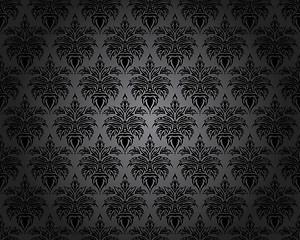 Image showing Damask Seamless Pattern