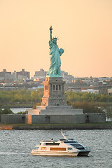 Image showing Statue of Liberty at day