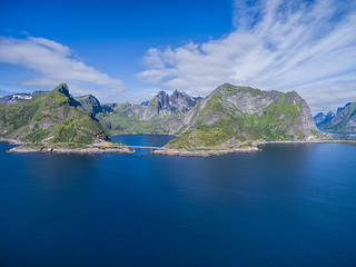 Image showing Bridge on Lofoten