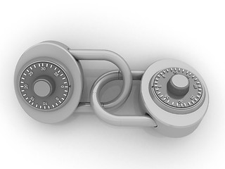 Image showing pad lock