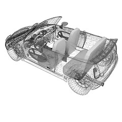 Image showing 3d model cars 