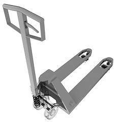 Image showing 3d model pallet jack