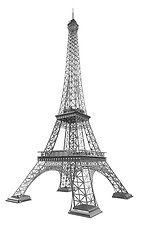 Image showing 3d Eiffel Tower render